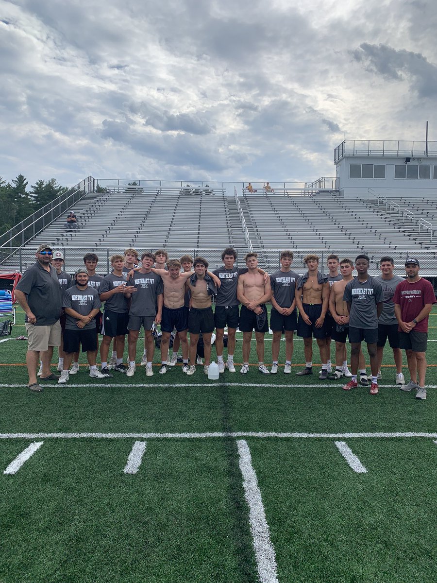 Westford Academy went 6-1 today at the <a href="/northeast7v7/">Northeast7v7</a> finishing as runner ups. #GHOSTPRIDE

<a href="/westfordacademy/">Westford Academy</a> <a href="/TheWAGhosts/">WA Athletics</a> <a href="/AdamKurkjian/">Adam Kurkjian</a>