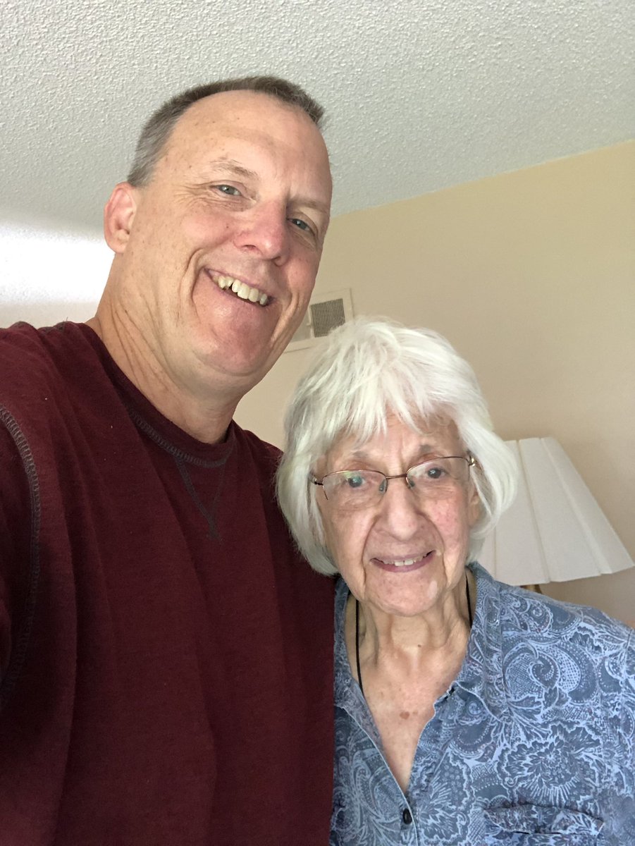 Jon__Boettcher's tweet photo. Stopped by to visit with my first grade teacher. Beautiful lady. https://t.co/VrBqiUAWGT