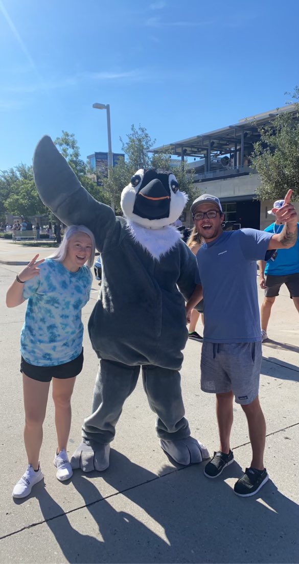 I am having a blast at #timthetatmantailgate <a href="/CouRageJD/">Jack “CouRage” Dunlop</a> <a href="/Ninja/">Ninja</a> <a href="/timthetatman/">timthetatman👑</a>  but who is in the Kevin costume?????