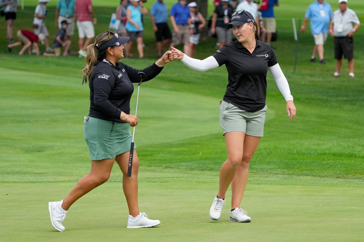 #TeamPING dominates at the @DowGLBI. 🤜🤛 Congratulations to PING pros @LizetteSalas5 and @jenniferkupcho on their @LPGA victory. #PlayYourBest