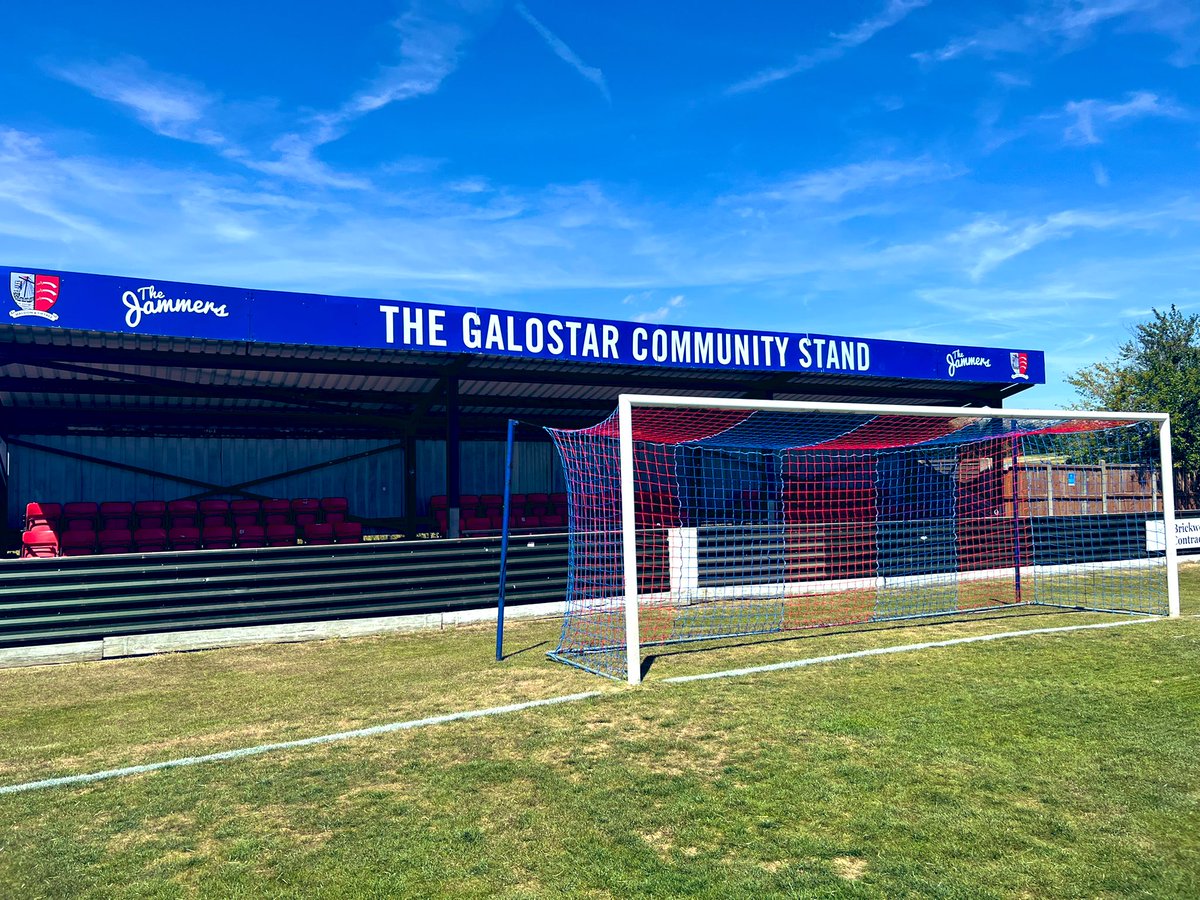 Loving this view already  <a href="/MaldonTiptreeFC/">Maldon & Tiptree FC</a> 🍓🔴🔵