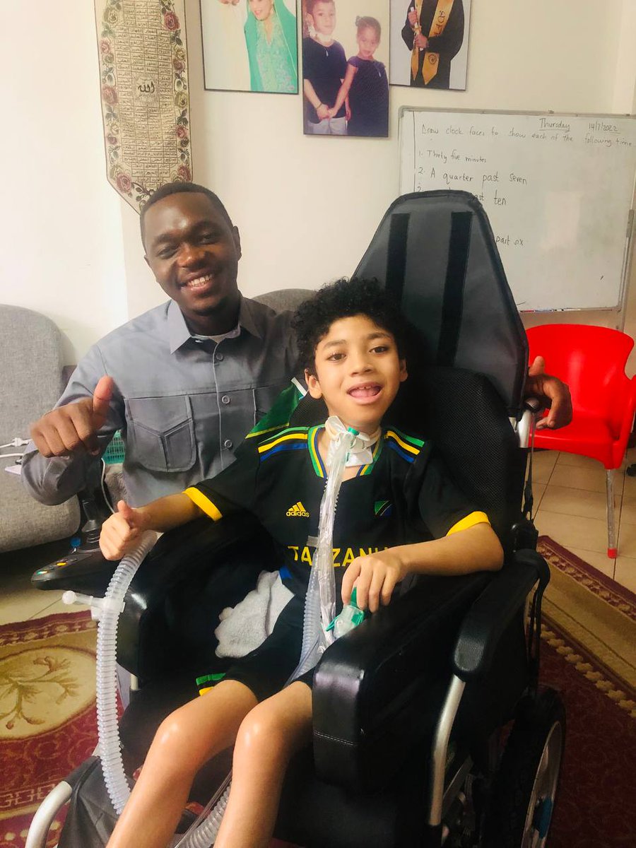 maxmillianway's tweet photo. Thank you @sharifambarak1 for hosting us today. We were so happy to spend some couple of hours with our dear friend @AliKimara .
We are so proud of him and just to assure him that 'rare is precious' and he will never face the #rarediseases journey alone.
#SADCYouth https://t.co/IOr0vUGZKk
