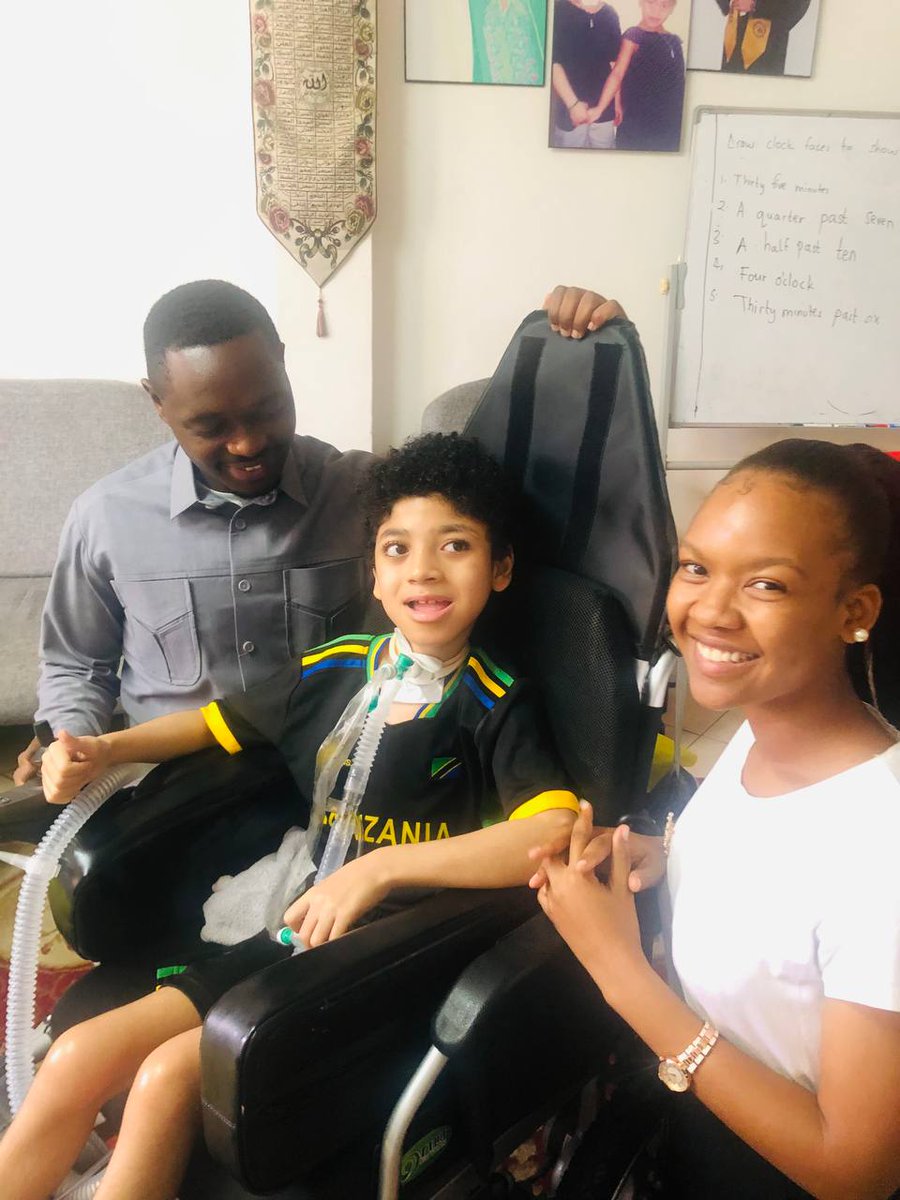 maxmillianway's tweet photo. Thank you @sharifambarak1 for hosting us today. We were so happy to spend some couple of hours with our dear friend @AliKimara .
We are so proud of him and just to assure him that 'rare is precious' and he will never face the #rarediseases journey alone.
#SADCYouth https://t.co/IOr0vUGZKk