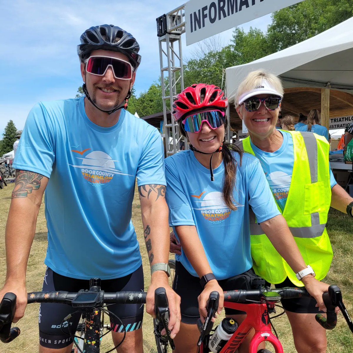 DOORCOUNTYTRI's tweet photo. Shout out to our incredible volunteers who helped with the sprint and our kid's triathlon!! #dct22 https://t.co/G4iobGPBMr