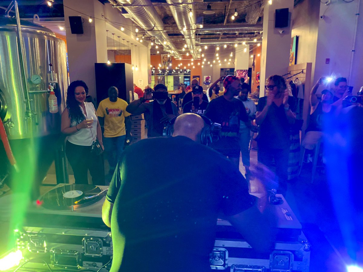 KORTEZTHEARTIST's tweet photo. @TonyHumphries came to Gatheringoftribes @FourCityBrewing during our 2nd Thursday Session! @djadamcruz and I are privileged & honored he came thru!
.
@ducemartinez is Aug 11th. All vinyl sets! Every 2nd Thursday!!
#gatheringoftribes
#Djculture #vinyldj https://t.co/8q3qFSvAXi