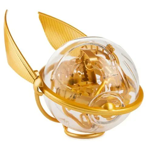 MuggleNet's tweet photo. This Golden Snitch #Perplexus puzzle is perfect for the Ravenclaw in you! https://t.co/TDEwrFTk60 #Affiliate #MNTransparency https://t.co/1rQ9Q1Nua7