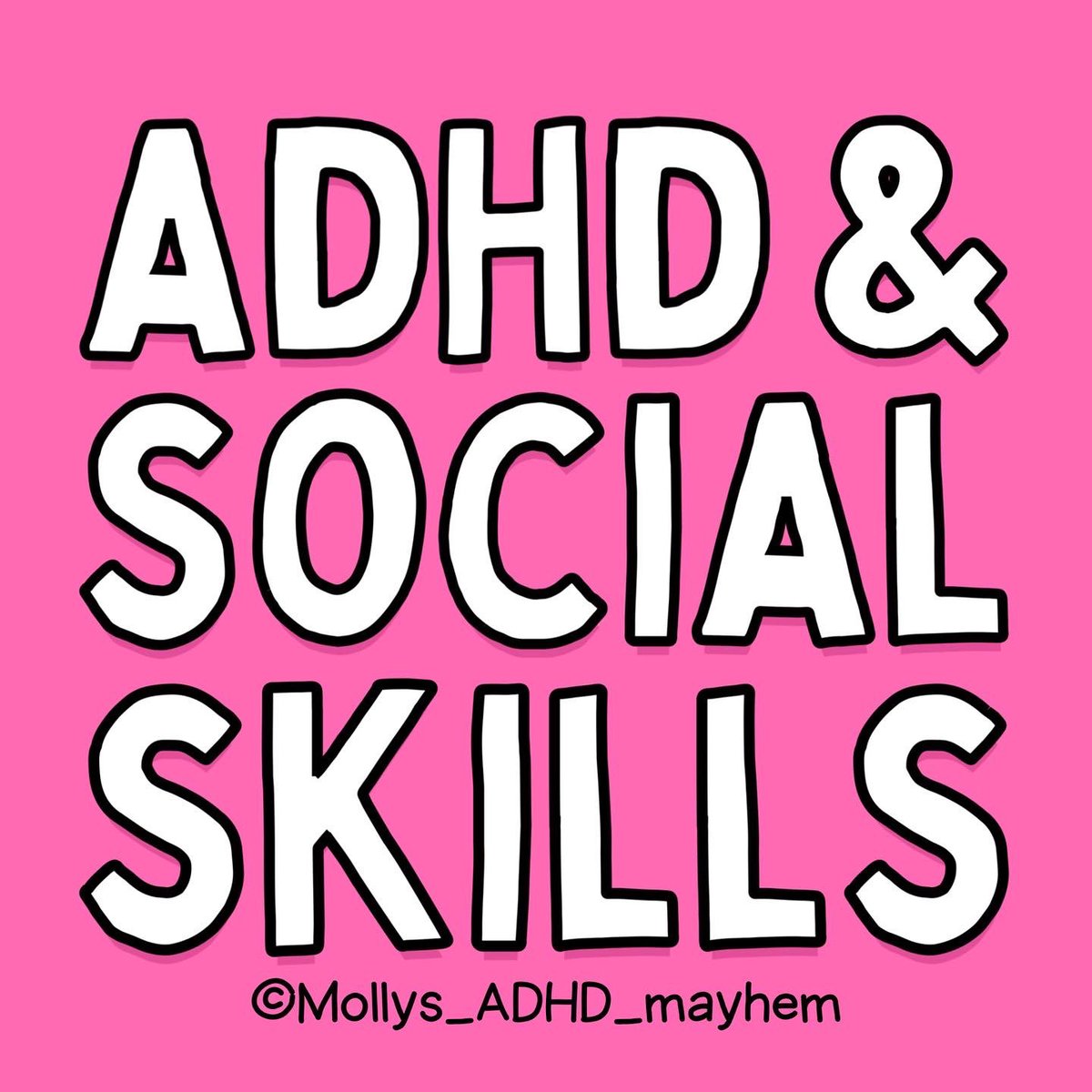 🧵//: ADHD &amp; Social skills

⚠️This post is not sharing every possible way adhd can affect one’s life but I’m just highlighting a few of my own personal experiences of being an autistic adhder⚠️ #adhd #adhdtwitter
