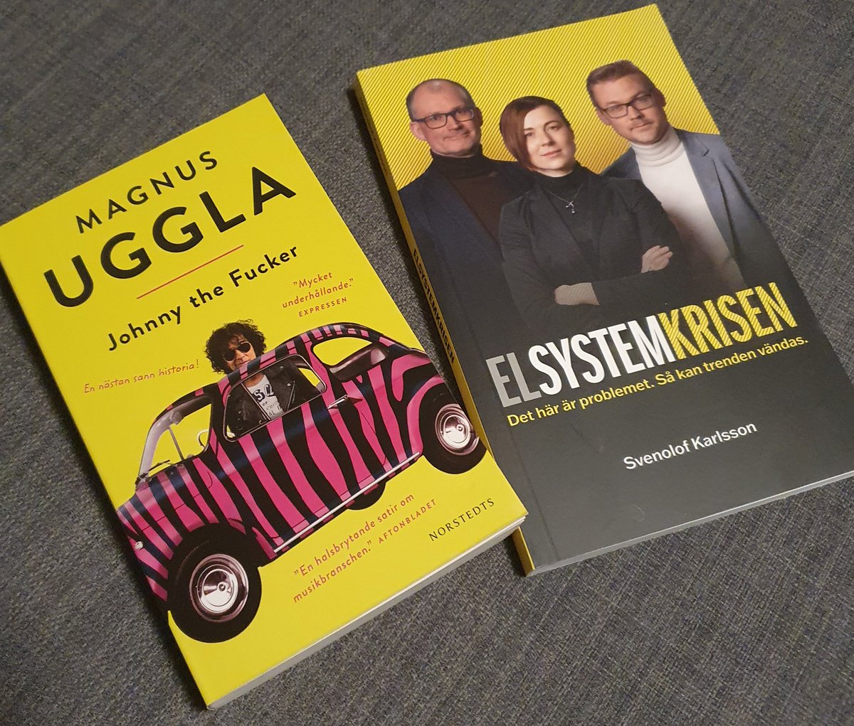 OveFredrikson's tweet photo. Okej... vilken börjar jag med?
#magnusuggla vs #elsystemkrisen #tischa vs #polo https://t.co/Qd3pmrSV0S