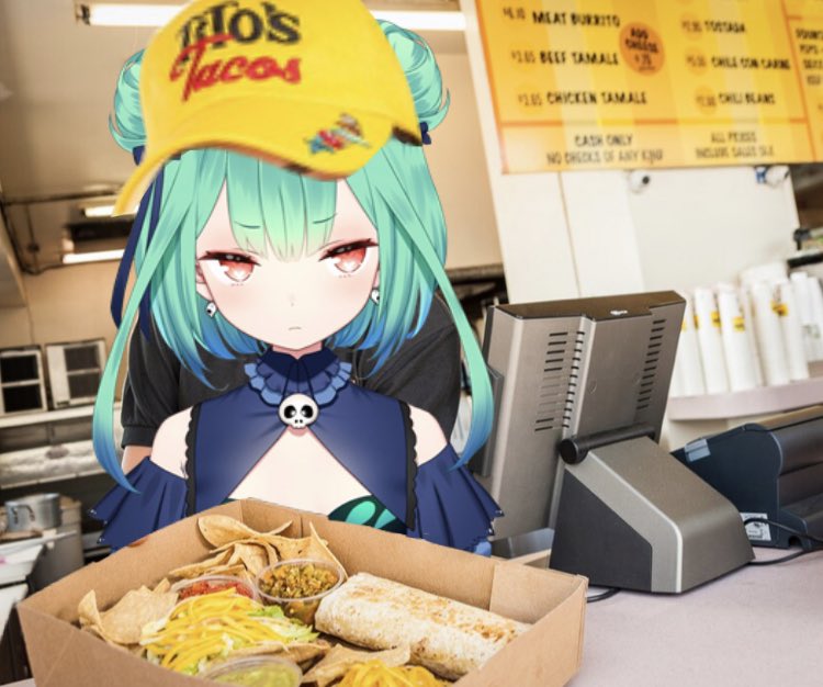 Whoa look who I just found at <a href="/TitosTacosCA/">Tito's Tacos</a>! 🌮