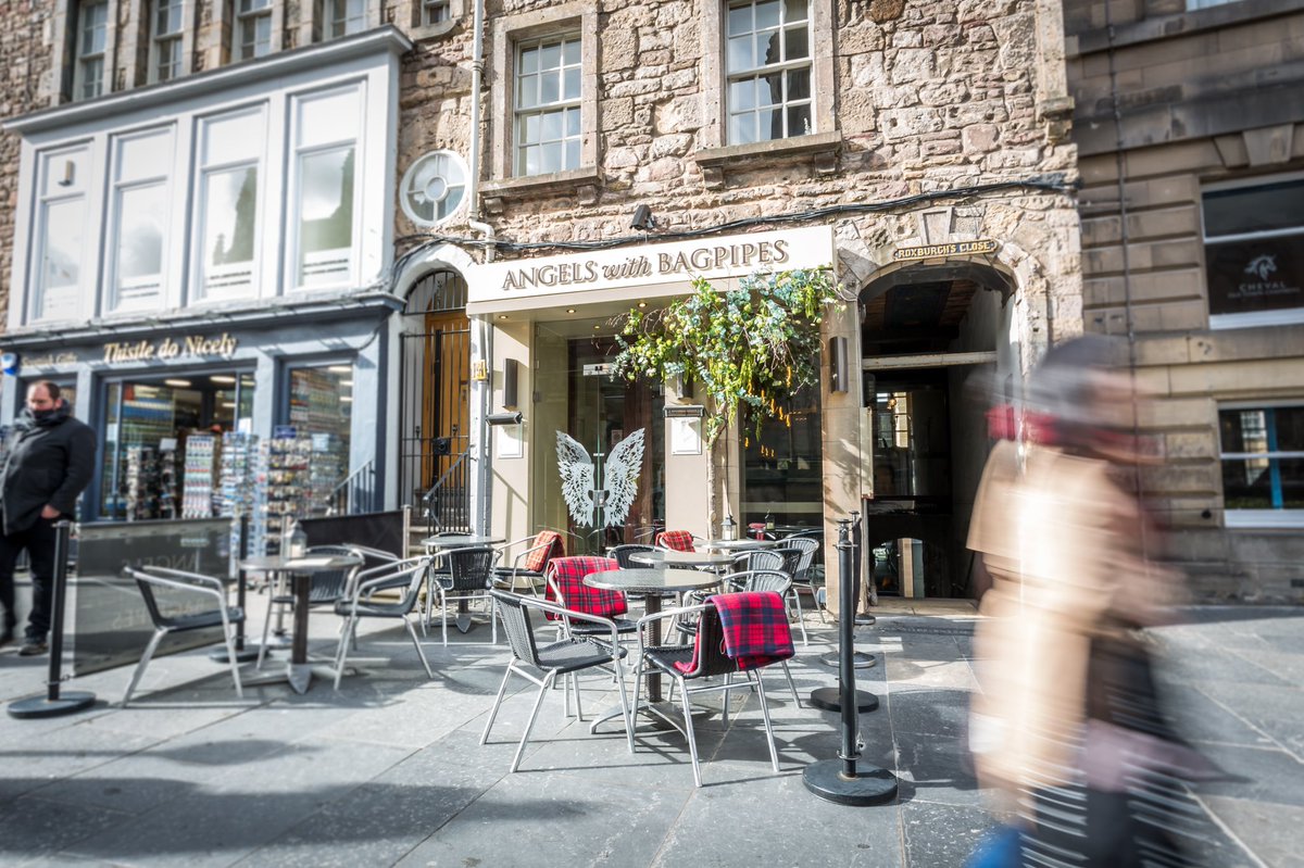 As the heatwave continues, we’ll be open from noon tomorrow for drinks on the terrace! #heatwave #royalmile #edinburgh #sunny