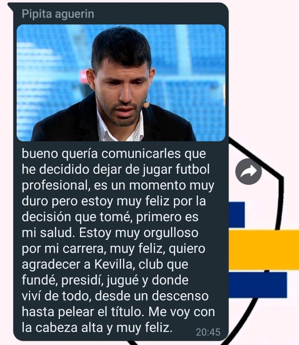 🚨SE RETIRA PIPITA 🚨
El delantero y máximo goleador del antiguo <a href="/kevillafc/">Kevilla FC</a> se retirará del fútbol simulado y estas fueron sus últimas palabras entre lagrimas...