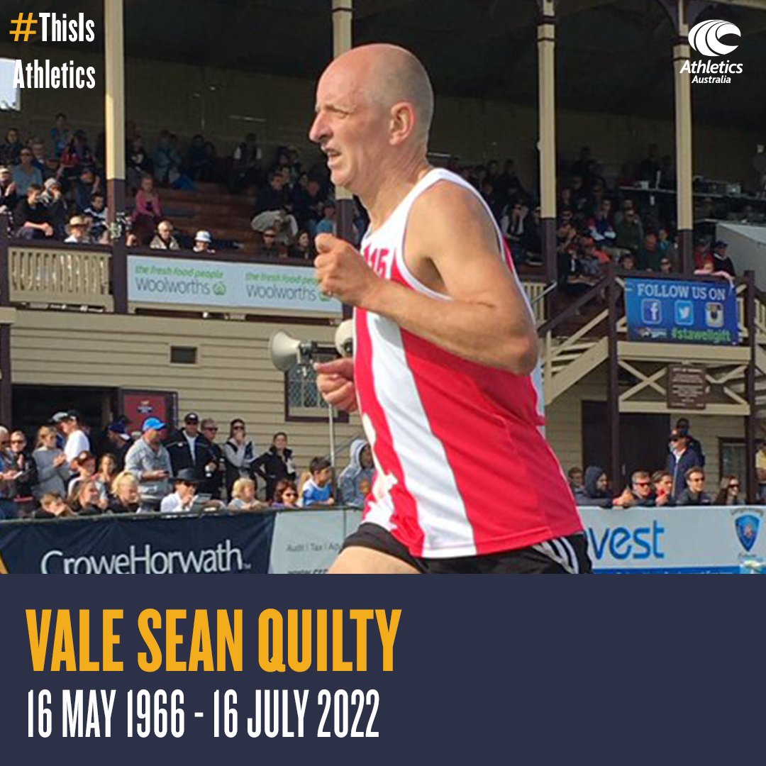 Vale Sean Quilty (16 May 1966 - 16 July 2022)

Olympian and three-time world championships representative Sean Quilty has passed away after a long and courageous battle with cancer.

Read more at: athletics.com.au/news/vale-sean…

#ThisIsAthletics