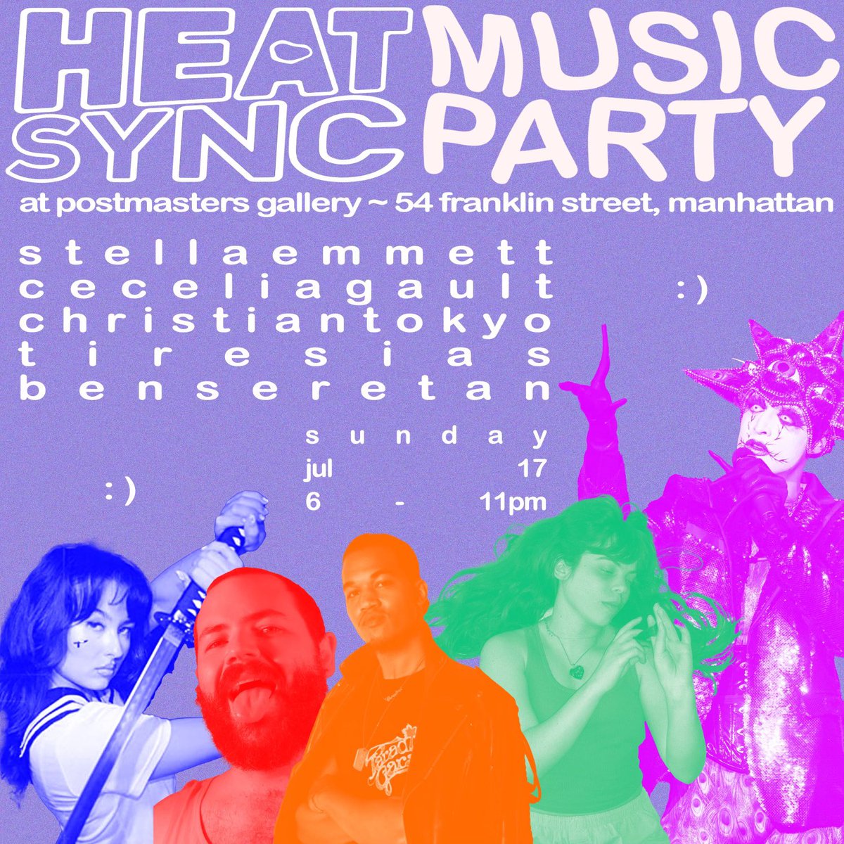 BOOM! Leaving Tribeca in style. Concert/party tomorrow 6-11 pm. Some amazing musicians and DJs. Many thanks to Gracelee Lawrence for putting it all together.