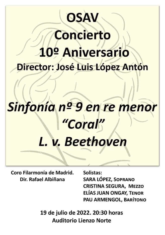 Nuestros amigos de la <a href="/_OSavila_/">Sinfónica de Ávila</a> nos hacen un súper regalo: la música más universal que existe. 😍
Con dos de nuestras profes en sus filas. 🎻🧑‍🏫
!No te la puedes perder!
Una experiencia única.
<a href="/Ayto_Avila/">Ayuntamiento Ávila</a>
#Beethoven 
#Himnoalaalegría 
#músicaconcorazón