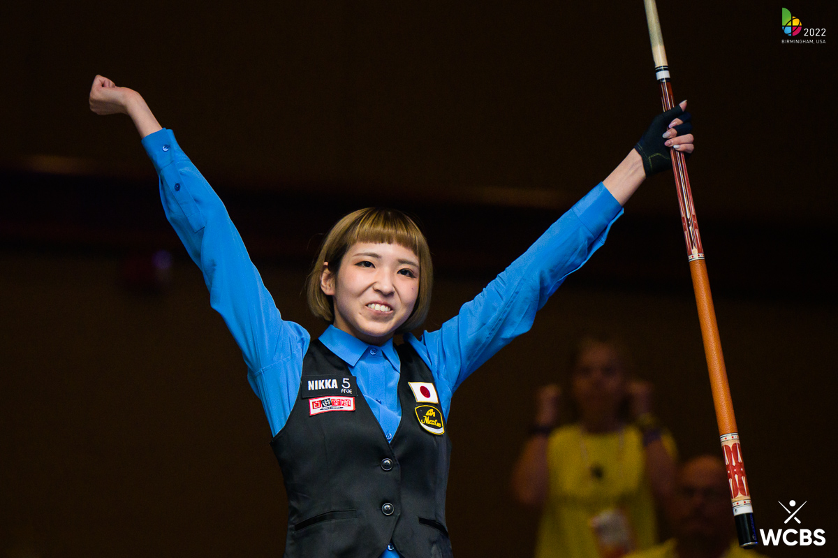WCBSbilliards's tweet photo. 🥉 Bronze Medal!

Yuki Hiraguchi takes bronze in #WomensPool with a 9-7 win over Veronika Ivanovskaia

#twg2022 #WitnessHistory #WeAreTheWorldGames #WeAreBilliards #billiards #9ball #pool https://t.co/wGufxNIxVj