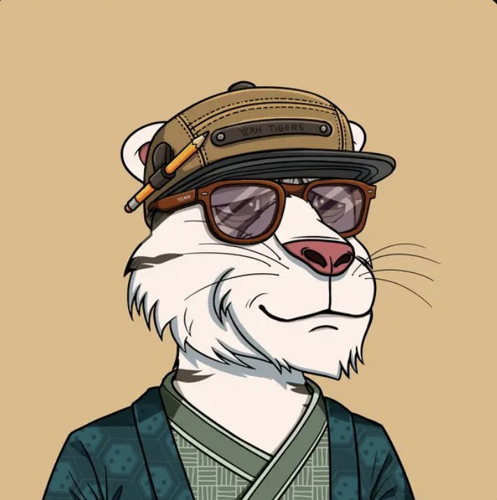 Future_Lens's tweet image. Ok let’s go @yeahtigers you still going strong? I’ve staked! Do tigers follow tigers? #sol #nft #follow 🚀 🐅