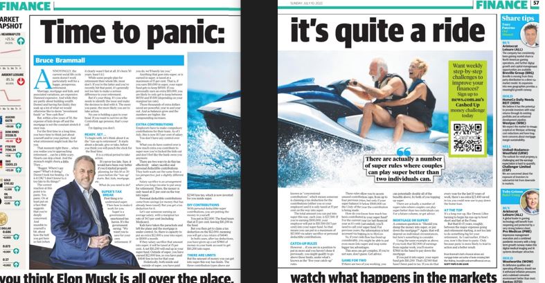 BruceBrammall's tweet photo. Just realised the kids are flying the coop, the mortgage is down to not much and you’re staring at retirement in a decade or so? Right, well, now’s the time to panic. And read this. https://t.co/0LvcPwWUIL #property #superannuation #investment  #mortgages #retirement https://t.co/7cZGFoUbgU