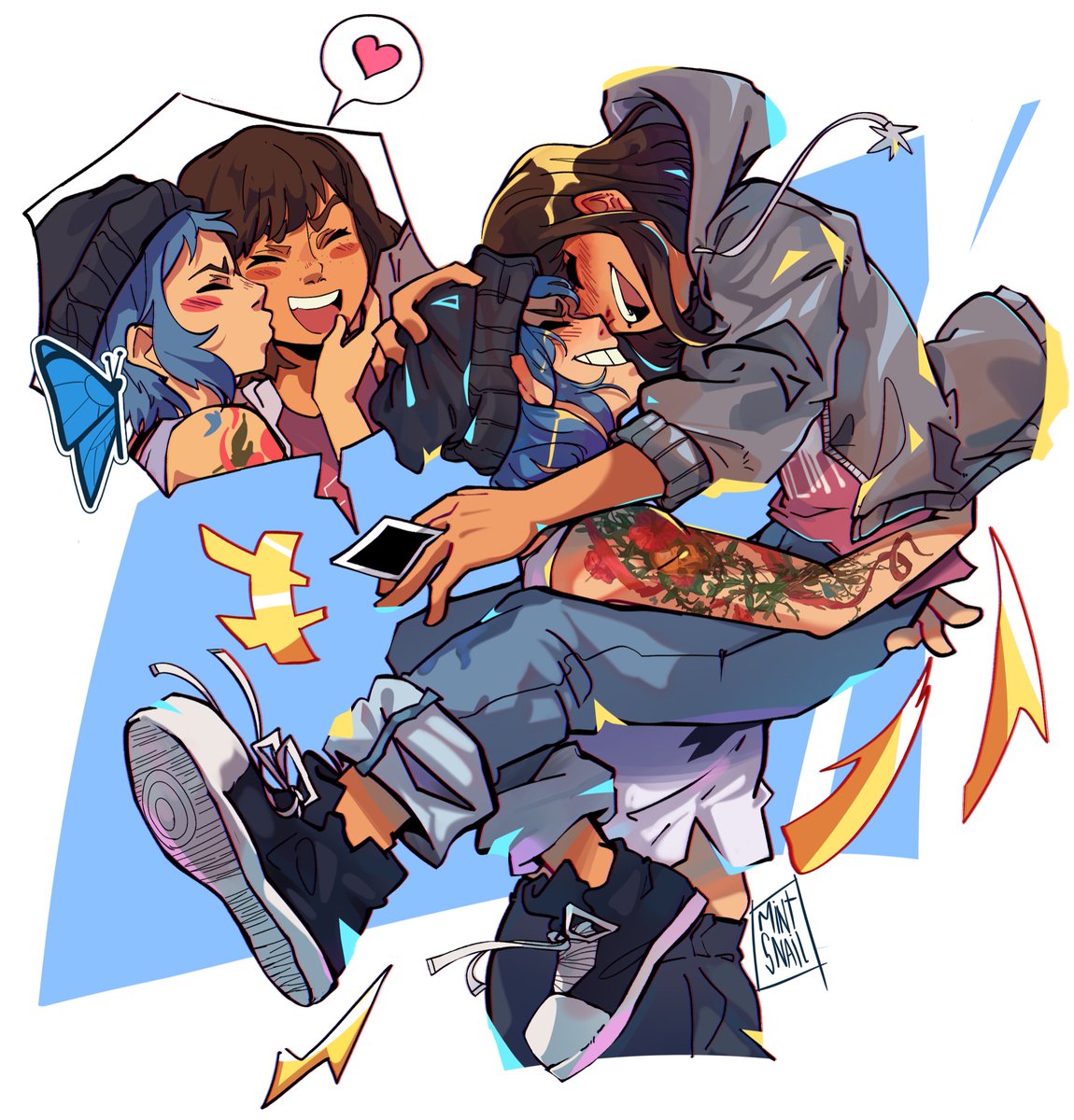 Sunatixd's tweet image. I just replayed #LifeIsStrange and I can't stop thinking about them 😔