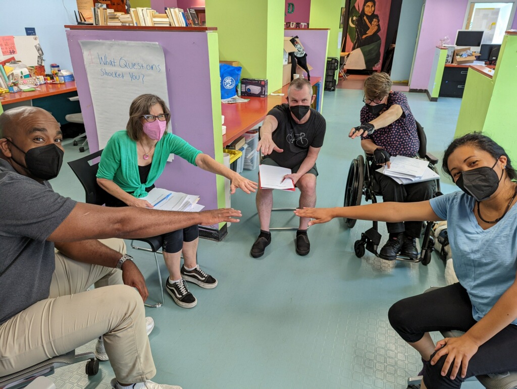 Here is our dispatch team celebrating the hundreds of hours of work! Next step: present the model to the community via listening sessions!  Hope to see you on August 2!