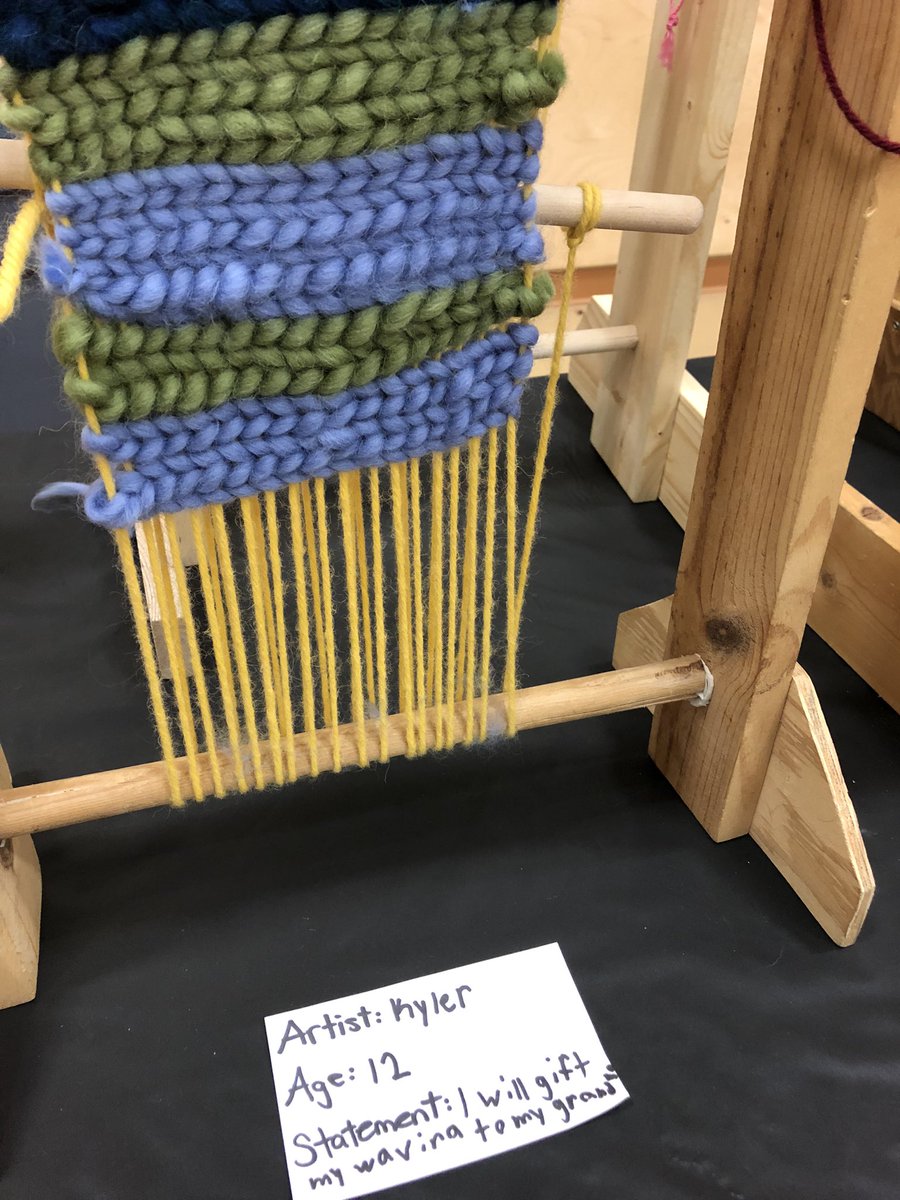 Week 2 of Katzie First Nation summer learning focused on weaving and celebrating the arts - Elders and staff of KFN and SD42 working together to create engaging learning spaces for kids #bced