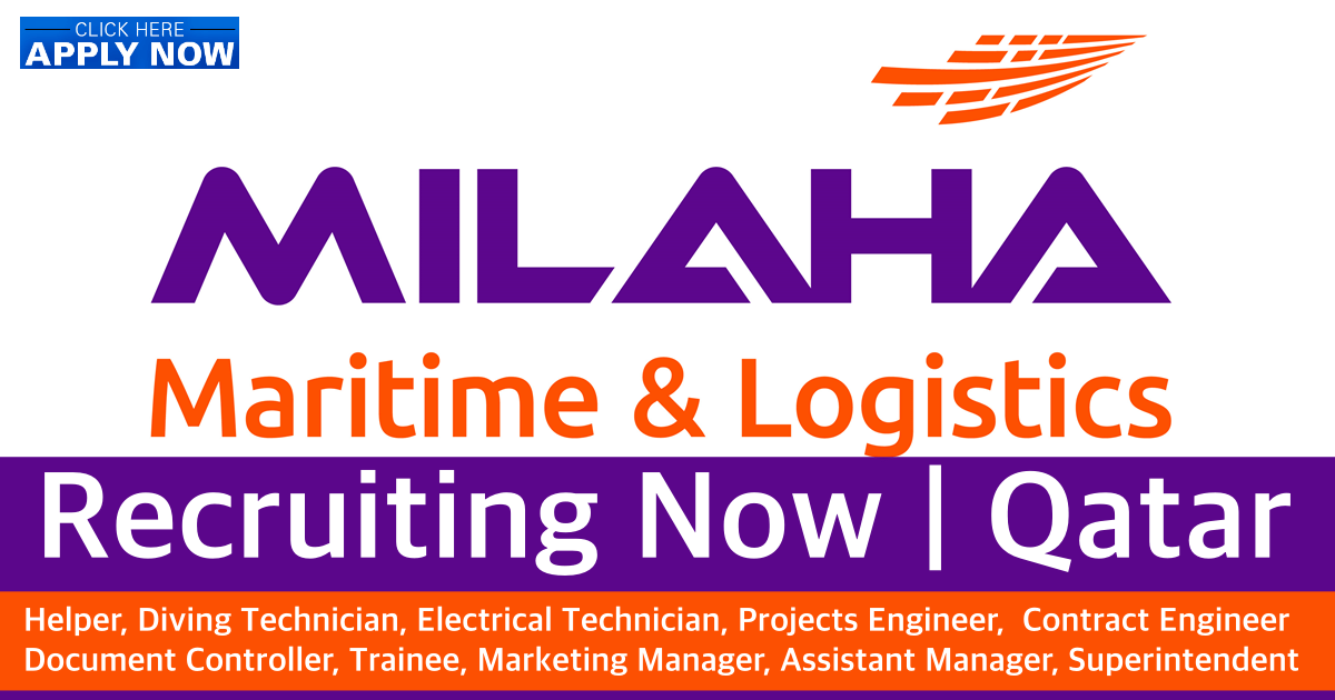 gatesandgrilles's tweet photo. Milaha Jobs | Qatar Navigation Maritime &amp; Logistics Careers 2022
APPLY NOW: https://t.co/YRfnBFaUUf
#job #jobshiring #Airways #amp #Career #Careers #Commercial #Company #Dubai #India #Interview #Investment #Job #Jobs #Latest #Logistics #Maritime #Milaha #National #Navigatio... https://t.co/XmwSEC95Kf