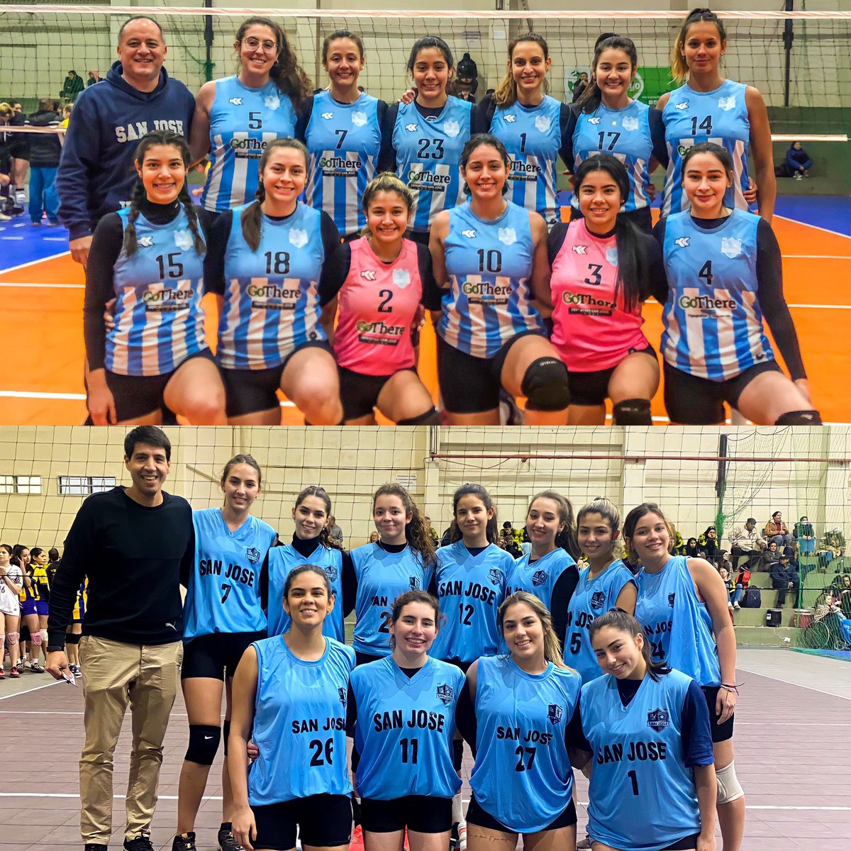 💪🏻 GANÓ San José 🏐💙
A1 San José 3 - Recoleta 1
A2 San José 2 - Luqueño 0