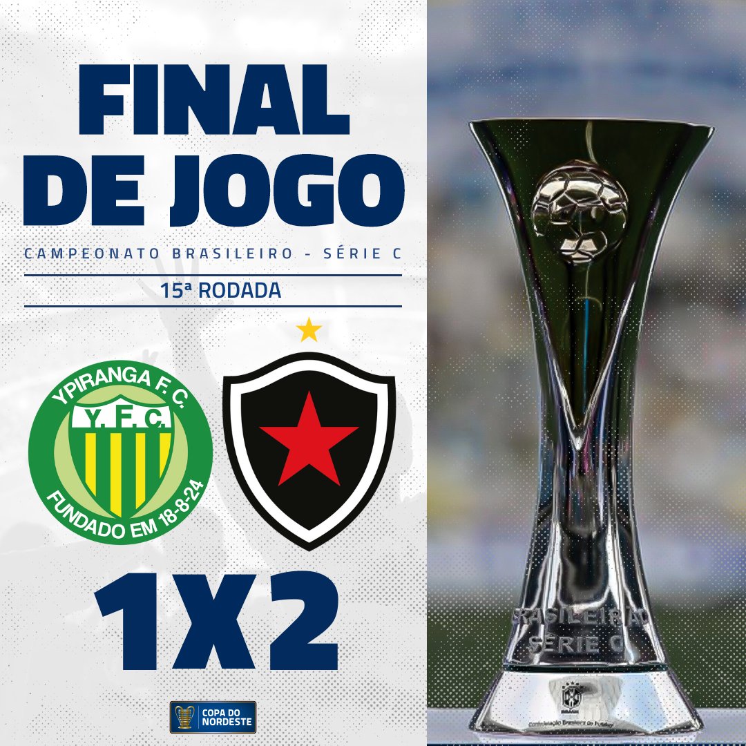 CopaDoNordeste's tweet photo. FOI DE VIRADA! FOI NA RAÇA! 🔥 O @BotafogoPB SEGUE FIRME NO G8 DA SÉRIE C! ⚽ https://t.co/bFzsMzxuvv