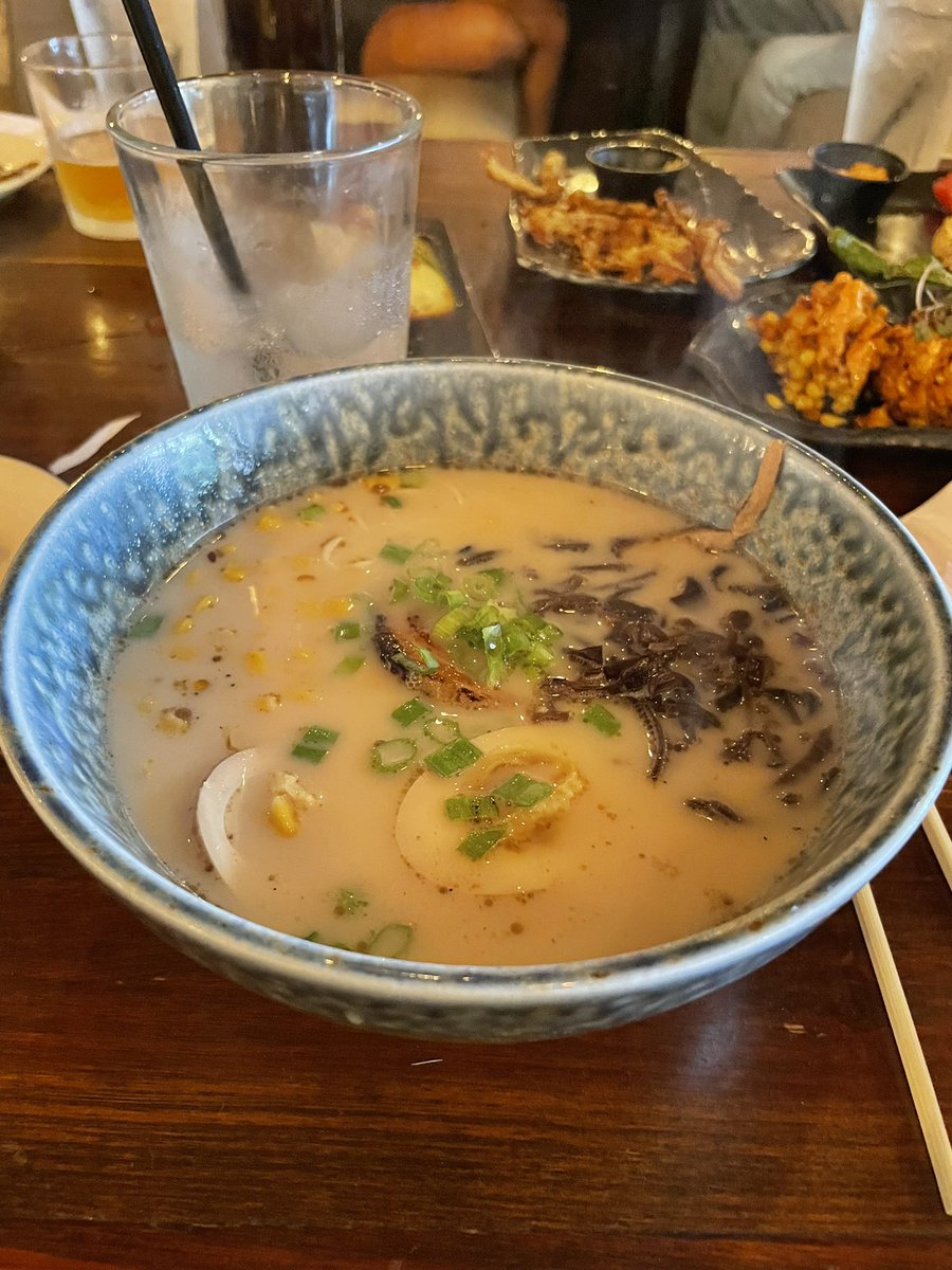 Had so much fun meeting up tonight with friends I’ve made in this crazy space! First time eating ramen. Wabi House for the win! <a href="/_smtd_/">smtd ᴰᴿ!ᶠᵀ🍜</a> #ramennight