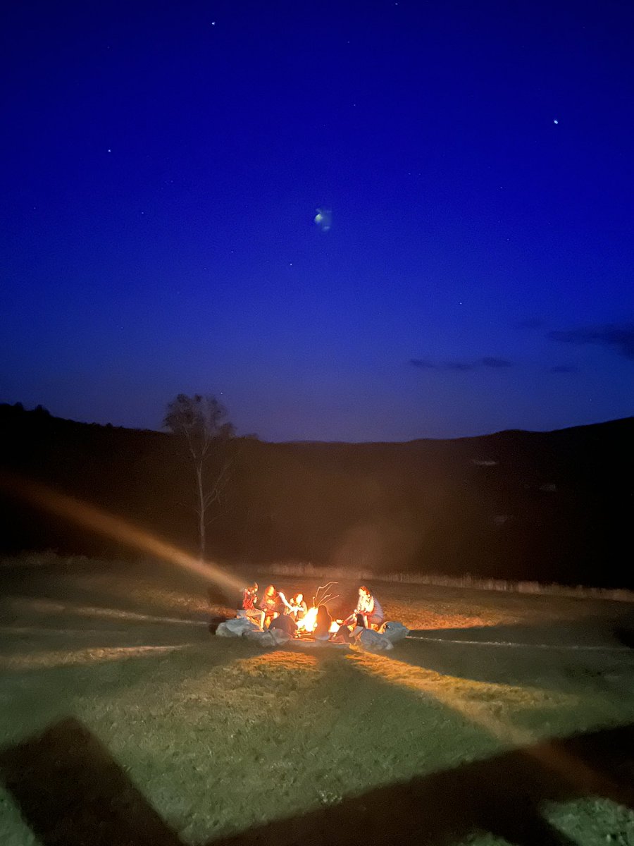 lynchielydia's tweet photo. The best time with the best people - great science and fun (and dancing thanks to Jaclyn) at the campfire to end the retreat this year. Photos by @CathalHarmon https://t.co/LcVELBBATm