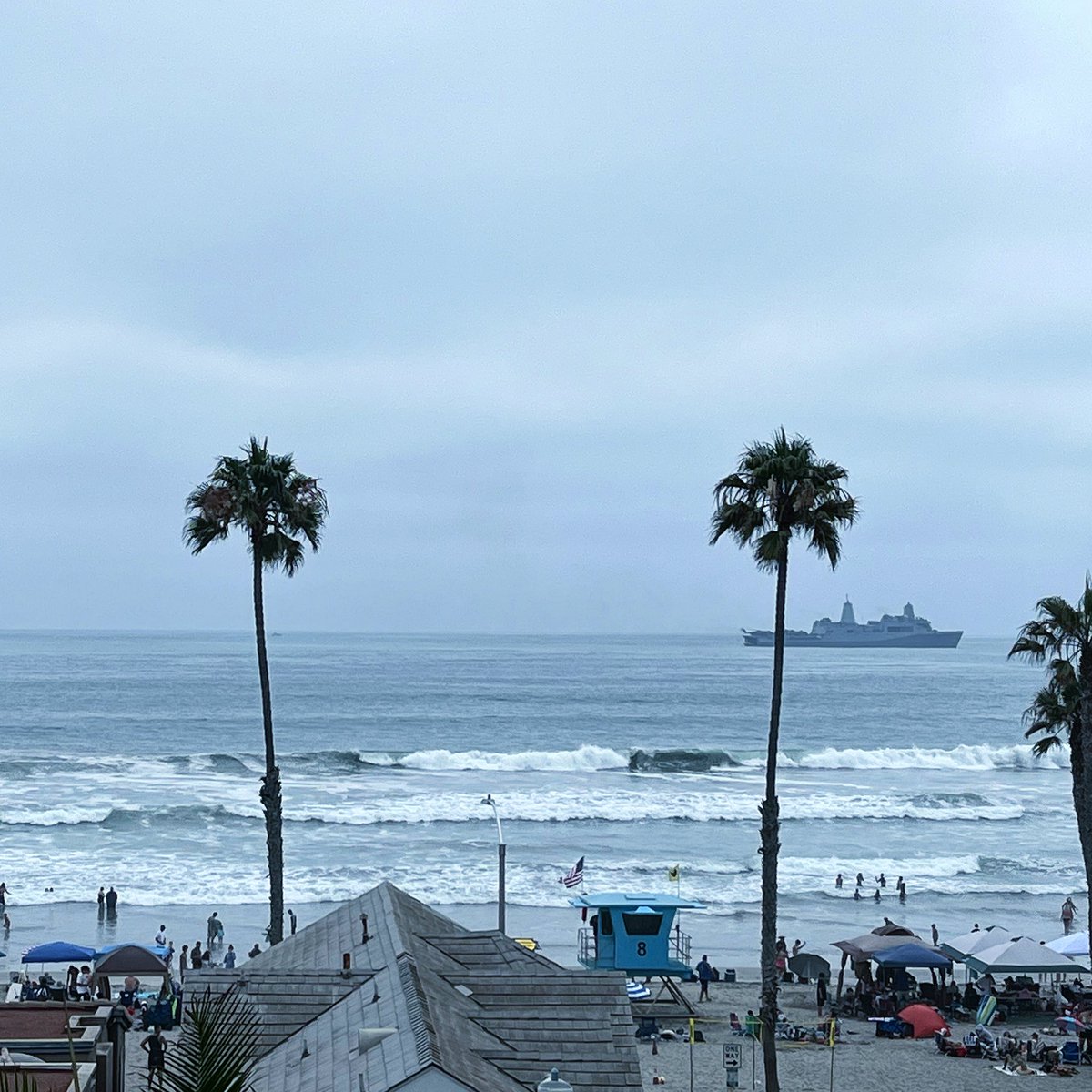 When the big waves come tho #sandiego #oceanside