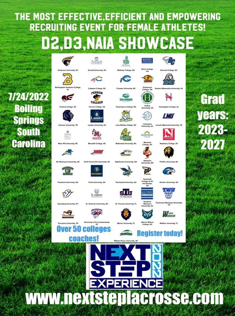 haley_olivee's tweet photo. Looking forward to attending in a couple weeks ! @nextsteplacrosse  Any of my peeps going or Want to join me ? 🥍 https://t.co/JrWnBxf19V