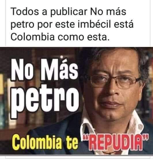 NO MAS PETRO (@nomaspetro3) on Twitter photo 