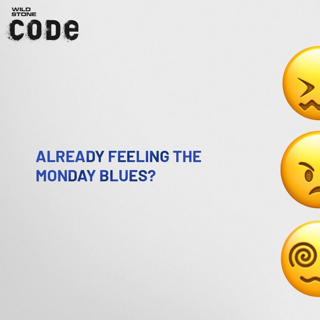 codeofficial_in's tweet photo. Here’s the code to turn the Monday frown, upside down. Happy World Emoji Day!

#HappyWorldEmojiDay #EmojiDay2022 #EmojiDay #Sunday #MondayBlues #Code #CodeDeo #CodeBodyPerfumes #NoGas #BodySpray #LongLasting #MenOfCode #Deo #MensGrooming #Deos #Perfumes #PerfumesForMen #Style https://t.co/ec7t9lvbwm