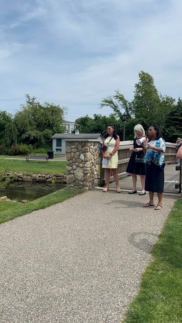 Thank you to everyone who came out to the Rise Up for Reproductive Rights rally in Plymouth, MA, that I MCed