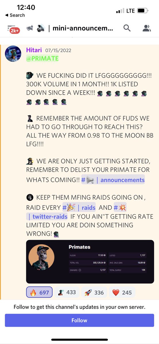 Next blue chip. All I have to say. GN <a href="/Primatesnft/">Primates🌿</a>