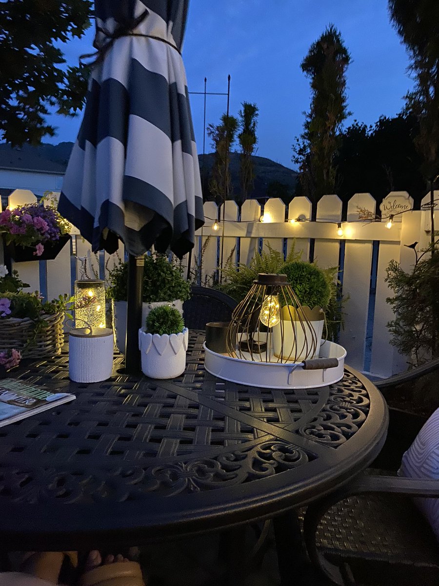 Added some new patio lights!