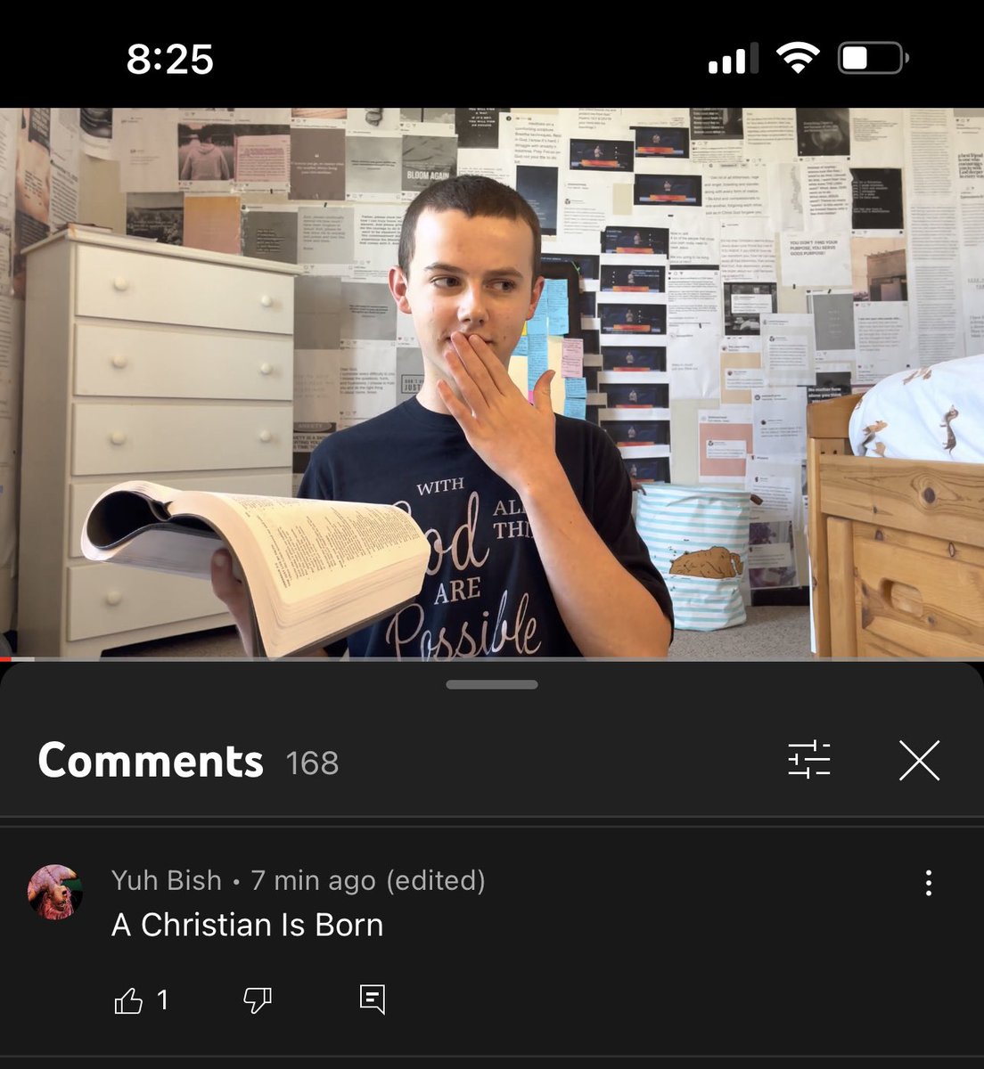 Not his video and channel blowing up now from this… staten Harry baby I’m sorry 😭