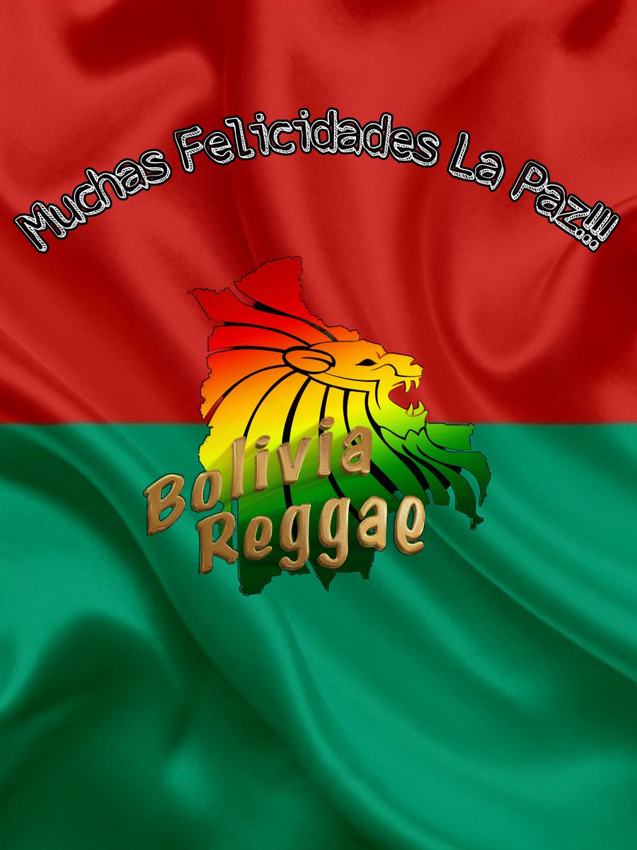 BoliviaReggae's tweet photo. Queremos saludar a tod@s l@s paceñ@s en el día de su aniversario.
Que viva La Paz!!! ❤️💚
#aniversario #lapaz #bolivia #bolivianreggae #reggaeenBolivia #skaenBolivia #paceños #chukuta #reggaelapaz #reggaepaceño #ciudadmaravilla #lapazbolivia #lapazCity #highcity https://t.co/vX8o655KdC