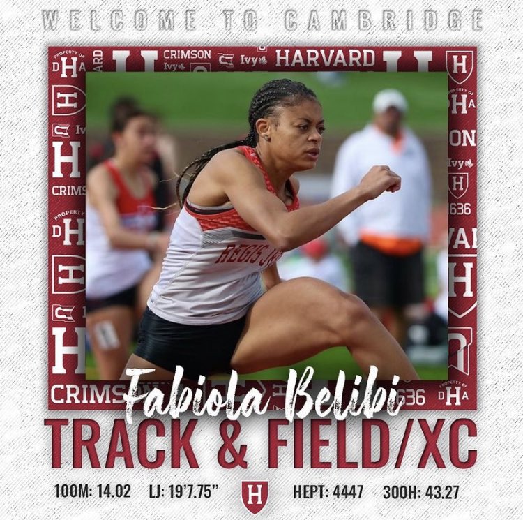 It’s official!! Blessed and thankful for this opportunity❤️🤍 <a href="/HarvardTFXC/">Harvard T&F | XC</a> #rollcrim #harvard