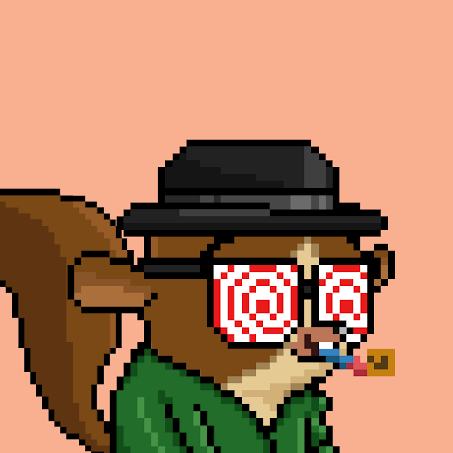 Check this Crazy @MouseLemurNFT with the Hypnotic Eye-Glasses and...... not really sure whats in his mouth???? Help from the Community Maybe??!?!?...