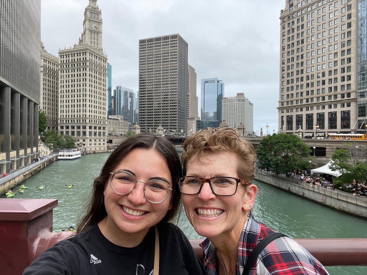 AmyGarza02's tweet photo. Exploring my first trip to The Windy City with @BeccaSmouse and my first #nspra2022 Conference! A huge thank you to @AZSchoolPR for the scholarship! #AZschoolPR #aspra https://t.co/TZ7Nw1p43u