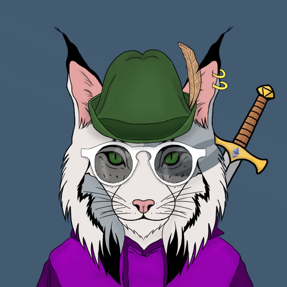 Available on OpenSea 🔥🔥
Blockchain: Polygon 🟣 | No Gas Fee ⛽
Collection: LYNX
No. #222
Price: 0.003 ETH (for the first 1000) 

Grab yours first at a low price!
Link in Bio.

#NFTartists #NFTdrop #NFTs #NFTCommunity #NFT #NFTdrops #nftcollectors #nftcollector