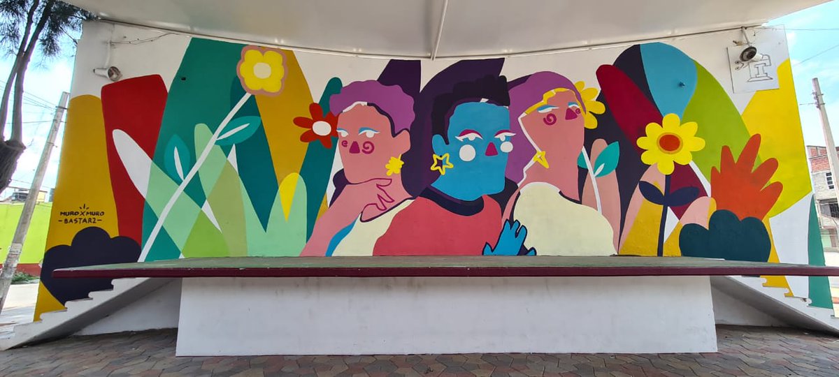 Por un <a href="/MexicoBienHecho/">México Bien Hecho</a> #MuroXMuro con tema de perspectiva de Género, realizado por nuestros amigos de #Bastar2 en coordinación con <a href="/SeMujeresEdomex/">Secretaría de las Mujeres</a>, @diana_vs, Desarrollo Social Municipal. 
Porque #LaPazLaConstruimosTodos #LaPazEdoMex