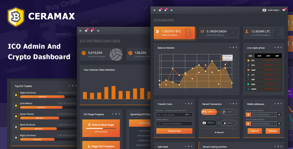 stylelibreview's tweet photo. Ceramax - ICO Admin & Crypto Trading Dashboard
https://t.co/AgeUXyjUII
#admintemplates #bitcoindashboard #bitcoinexchange #bitcointrading #crypto #cryptoadmin #cryptodashboard #cryptoico #cryptocurrency #digitalpaymentsystem #ico #icoadmin #icodash https://t.co/JjHWXdHknO