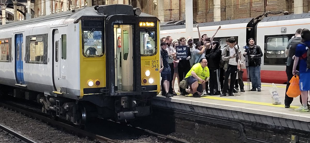 british_train's tweet photo. We Will Miss You Class 317 🥲 @greateranglia #Class317 https://t.co/QhfpWHjK83
