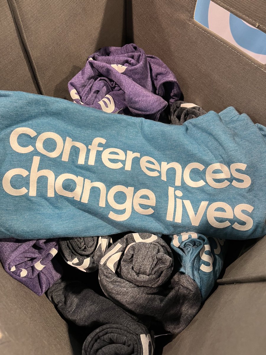 ArrowheadConf's tweet photo. Don’t forget to tag us in your #conferenceschangelives tshirts! #cru22 https://t.co/zMP7VDIdgy