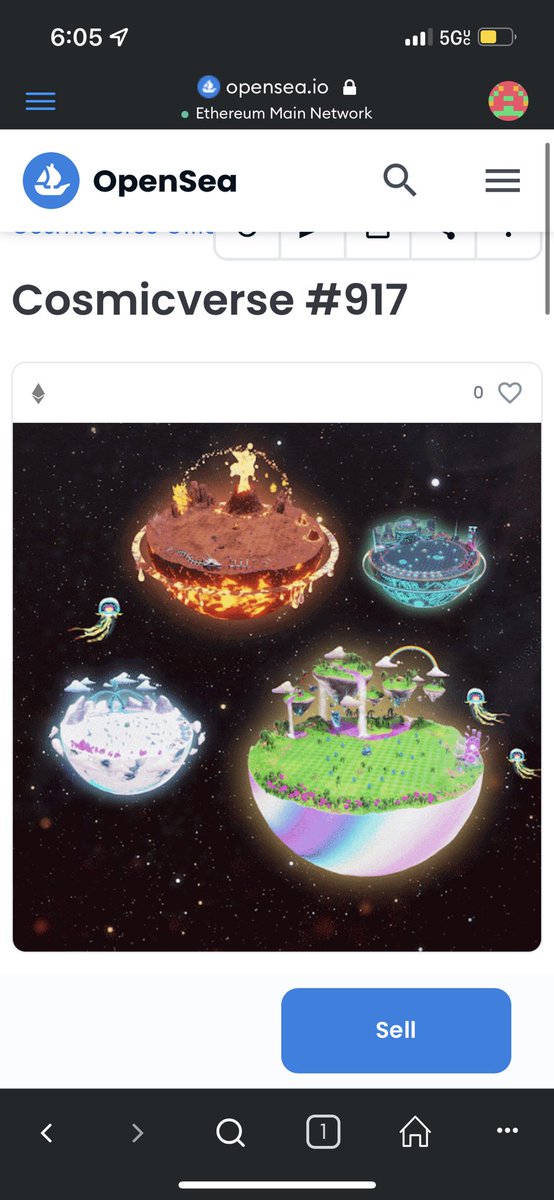 aar0neth's tweet photo. Just got my free @Cosmicverse_ planet for owning 3 cats and only had to pay $2 in gas can’t wait for reveal and what else @CosmicCats_ has to offer!! https://t.co/FVdbwCPQik