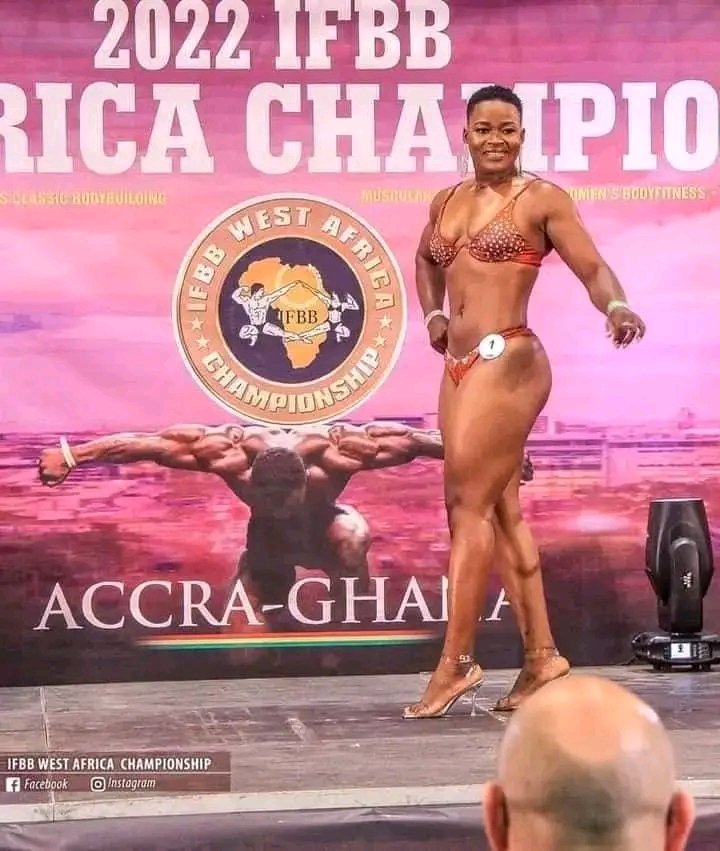 Emmanuel Tapsoba on Twitter: "#Ghana : Safoura Compaoré médaillée d'argent  au championnat Ouest-africain de Bodybuilding La Burkinabè Safoura Compaoré  a remporté la médaille d'argent au championnat Ouest africain de  Bodybuilding (IFBB) dans