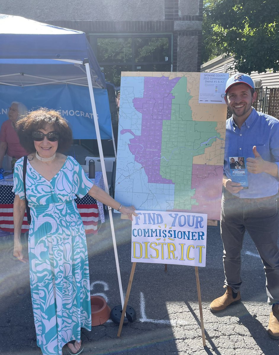 amberwaldref's tweet image. #SouthPerryStreetFair is so fun! Thanks to volunteers for helping promote my campaign for County Commissioner! @SpokaneDemParty