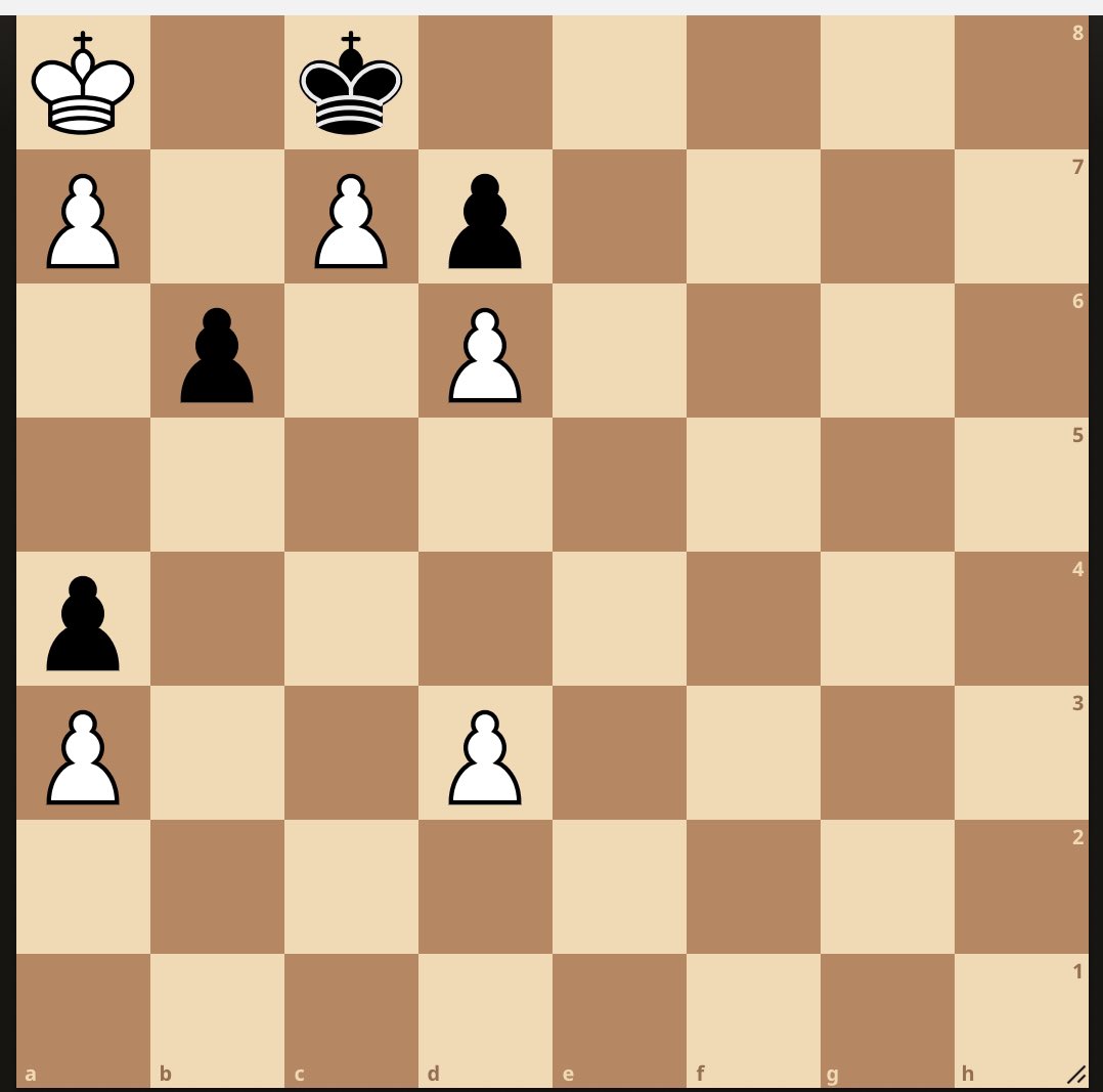 InamiableProle's tweet photo. Everyone’s probably seen this before but earlier a non-chess-playing friend introduced me to this joke problem (white to move). Every move is forced until the solution. I’m not sure I can explain why it’s fascinating, it just is. https://t.co/F3BRrJg7Bb